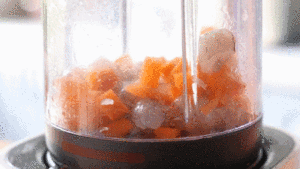The practice measure of soup of taro shrimp bolus 6