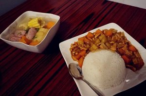 The practice measure of nutrition is small soup 5