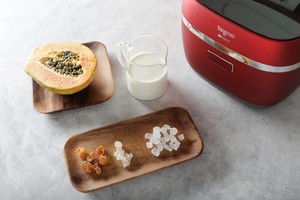 Swallow of peach glue snow stews papaya milk (edition of dawdler of electric meal Bao) practice measure 1