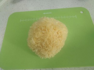 Soup of tremella red jujube (filling iron enrichs the blood the most arrogant force) practice measure 1
