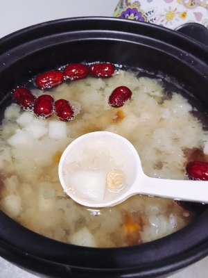 The practice measure of a thick soup of tremella of eight treasures of preserve one's health of ｜ of soup a thick soup 4