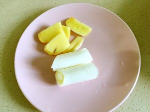 The practice measure of chop corn soup 3