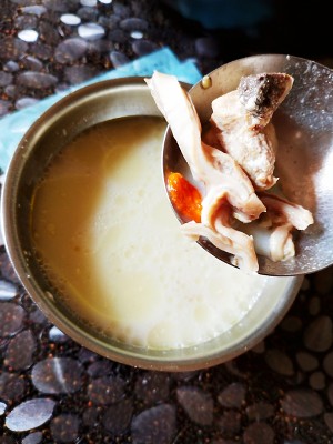 < chicken broth of peppery pig abdomen > , I am super favorite smell, the practice measure of glad small hutch 12