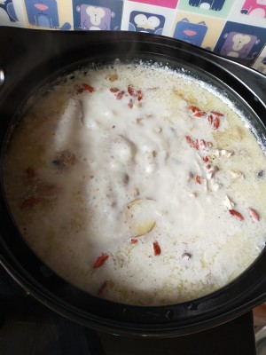 < chicken broth of peppery pig abdomen > , I am super favorite smell, the practice measure of glad small hutch 10