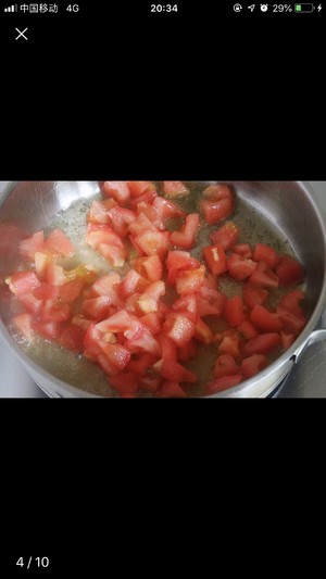 The practice measure of tomato egg soup 4