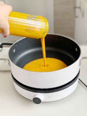 The suckles sweet pumpkin congee practice measure that sweet silk slips 3