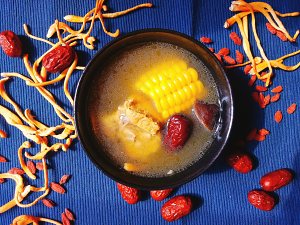 [Dou Ting is good] cookbook answer is engraved - the practice measure of soup of beautiful chop of Chinese caterpillar fungus 5