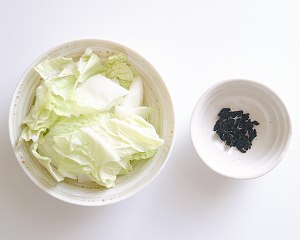 The practice measure of soup of Ceng of taste of food of Chinese cabbage connected through one's relatives 1
