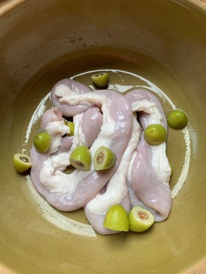 チャイニーズオリーブピンクの腸のスープの練習方法3