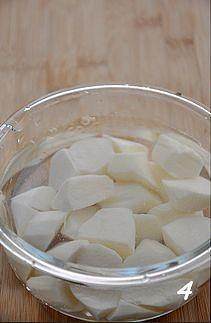 The practice measure of soup of medlar yam chop 4