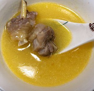 The practice measure of chicken broth of earth of former juice raw ingredient 7