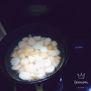 The practice measure of the taro soup that exceeds go with rice 3