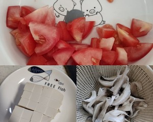 The practice measure that suckles soup of fish and shellfish as food of white crucian carp 1