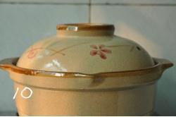 The practice measure of the Xianggu mushroom chicken broth that stew 14