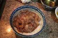 The practice measure of Bao of bean curd of shelled fresh shrimps 1
