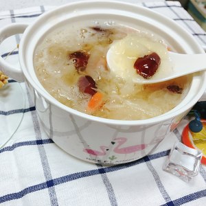 The practice measure that soup of bright tremella red jujube gives gum ten minutes 7