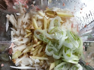 [Han Meichi cuts mural engine] the practice measure of meatball of lotus root of anxious blast lotus 6