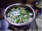 The practice measure of soup of towel gourd of lotus bacterium stay of proceedings 3