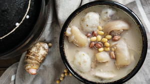 Soup of foot of taro earthnut pig [graceful feed rude language] practice measure 8