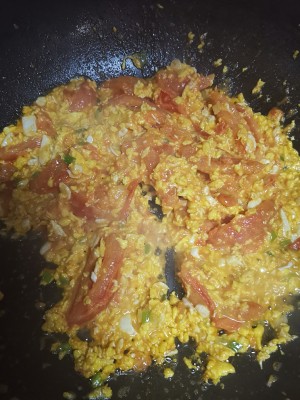 The practice measure of soup of a knot in one's heart of tomato egg face 6