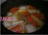 The practice measure of hotpot of boiled in clear soup 6
