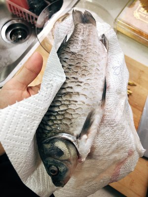 The practice measure that soup of crucian carp fish suckles below dawdler 1