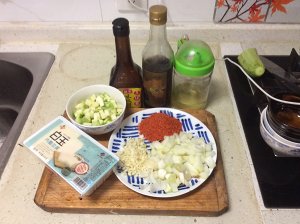 The practice measure of soup of Han type bean curd 1