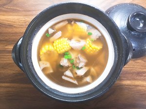 Soup of corn of chop of lotus lotus root (speak of from this soup, how Bao a bowl good drunk boiling water) practice measure 7