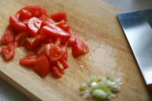 The practice measure of soup of tomato egg a knot in one's heart 1