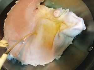胃を育てるハスの種の豚の腹部のスープの練習方法15