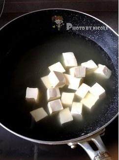 The practice measure of soup of kelp bean curd 3
