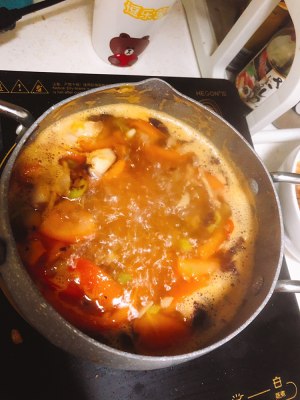 Gigantic the practice measure of soup of delicious New Year cake 5