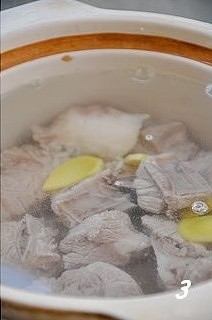 The practice measure of soup of medlar yam chop 3