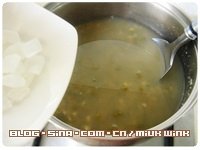 [soup of gram of the seed of Job's tears] the practice measure with dispel wet hot Qing Dynasty 4