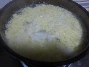 The practice measure of a thick soup of caraway bean curd 5