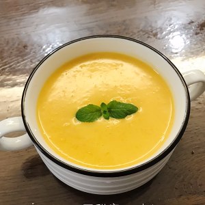 " do not have fat edition without salt " the practice measure of milk pumpkin soup 7