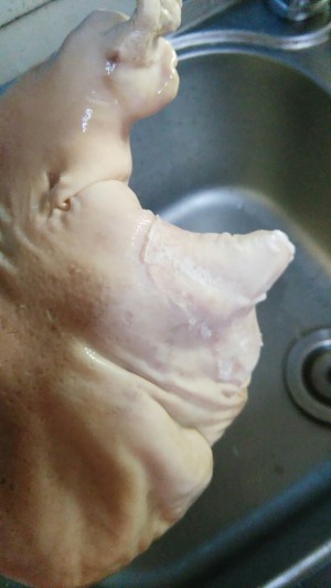 チキンスープ 胃を持ち上げる山mの豚の腹部のスープの腹部、豚（豚を含む腹部がメソッドをきれいにする）練習対策6 