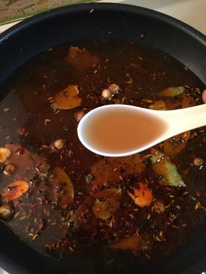 The practice measure that hall Mom teachs you to do chaffy dish of scorpion of red soup sheep 18