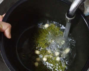 The practice measure of soup of cool and refreshing gram 1