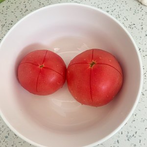 The practice measure of tomato egg soup 1