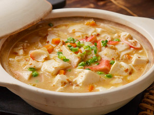 [a thick soup of salty yoke bean curd] bean curd is burned well, the egg should be used cleverly! practice measure 5