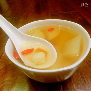 Relieve a cough the practice measure of soup of pear of wet one's whistle 8