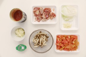 Flesh of drumstick of the tomato dawdle that stew [boreal vessel cookbook] practice measure 1