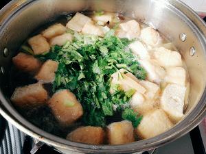 Soup of duck blood vermicelli made from bean starch (simple and easy edition) practice measure 10