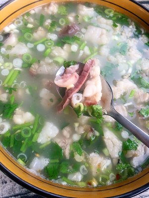 The practice measure of ovine miscellaneous soup 10