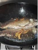 The practice measure of soup of fish of turnip silk crucian carp 4