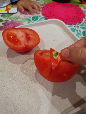 The practice measure of soup of a knot in one's heart of tomato egg face 1