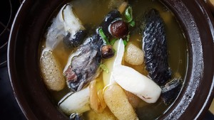 The practice move that how makes chicken broth of simple and delicate black 3