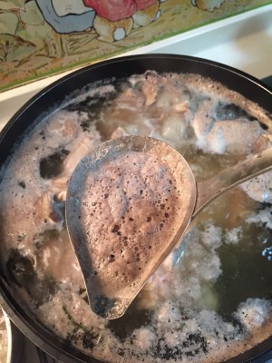 The practice measure that hall Mom teachs you to do chaffy dish of scorpion of red soup sheep 4