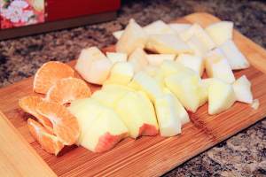 Measure of practice of the fruity that boil 2